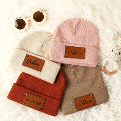 Customize Name Knit Beanie