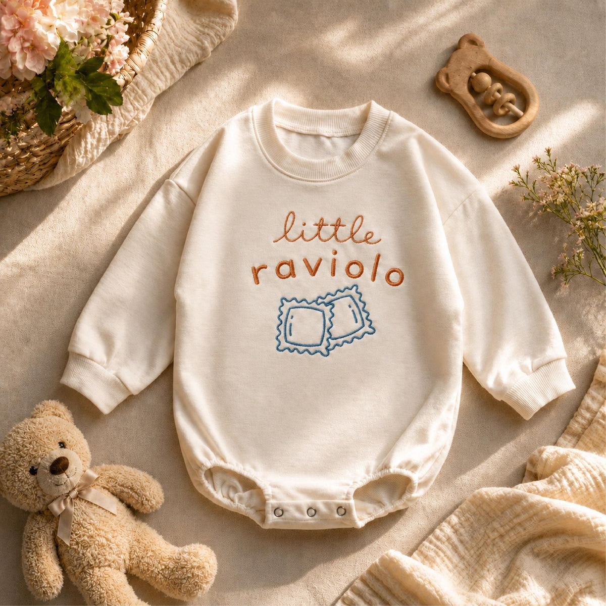 Little Raviolo Baby Romper