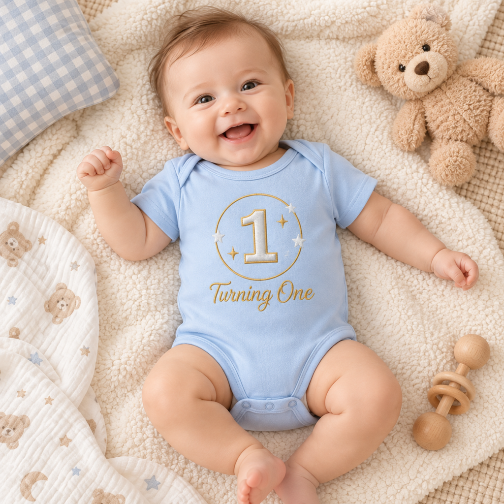 My First Birthday Baby Bodysuit