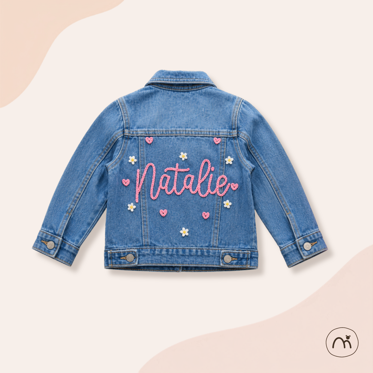 Daisy Love Personalized Denim Jacket