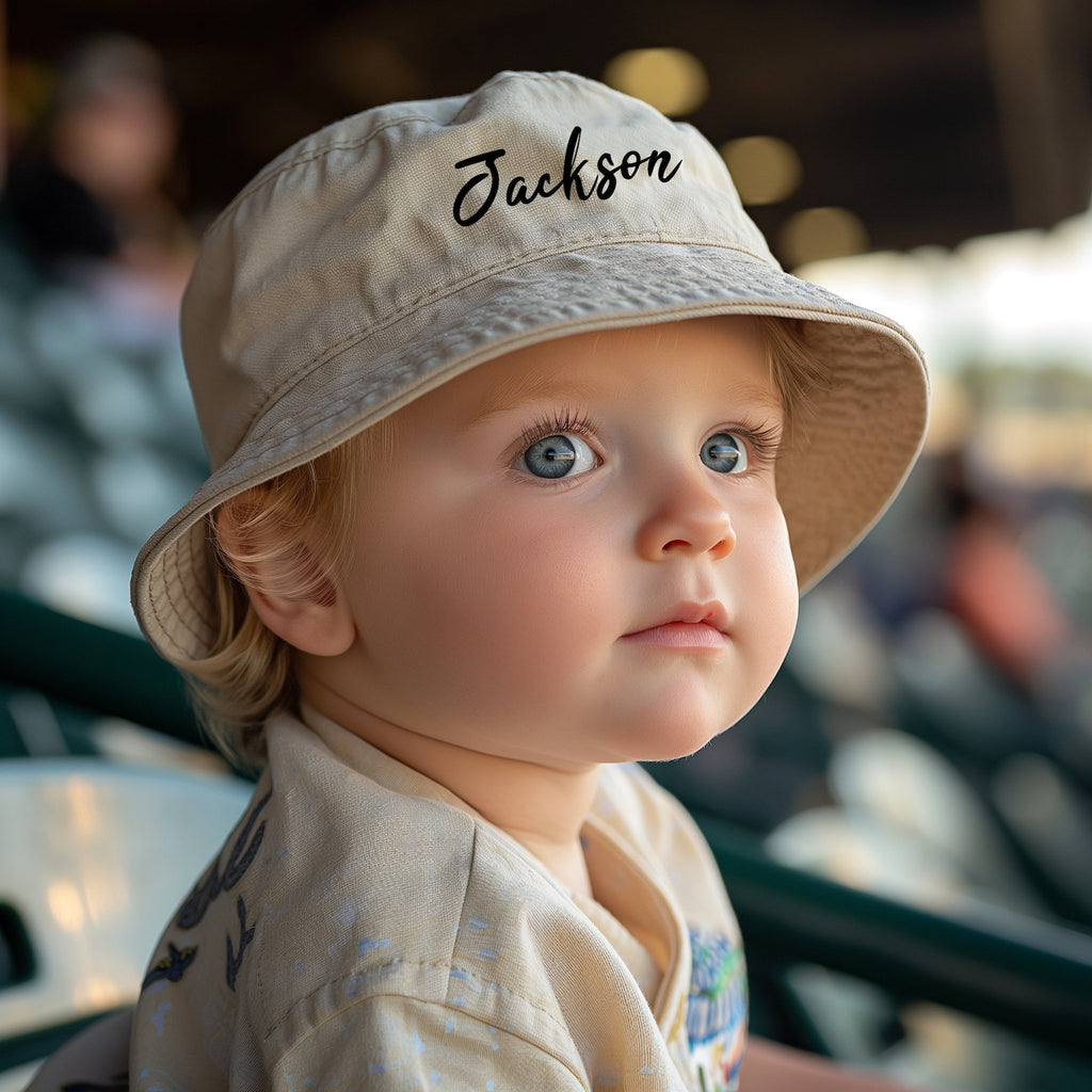 Little Explorer Personalized Bucket Hat