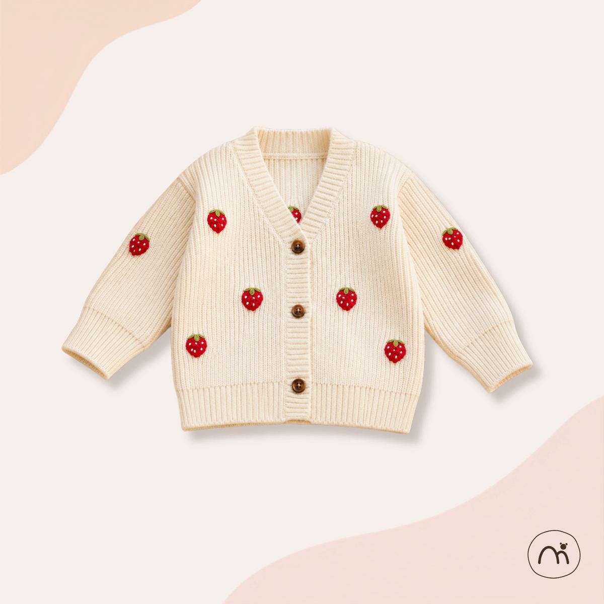 Personalized Name Baby Knit Cardigan