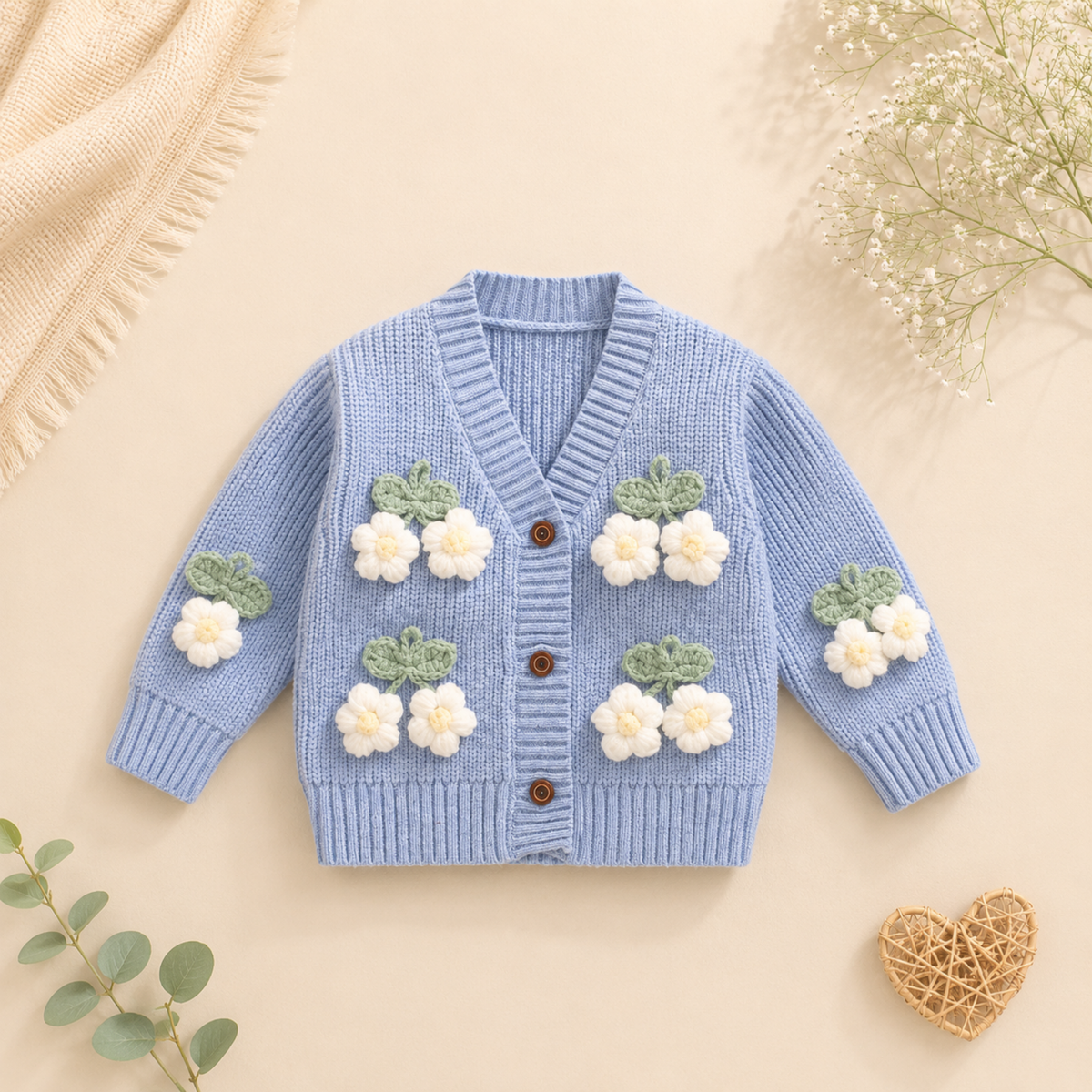 Little Daisy Knit Cardigan