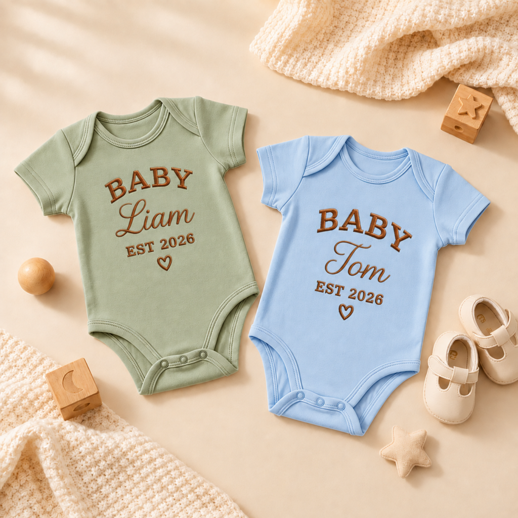 Personalized Little Arrival Bodysuit