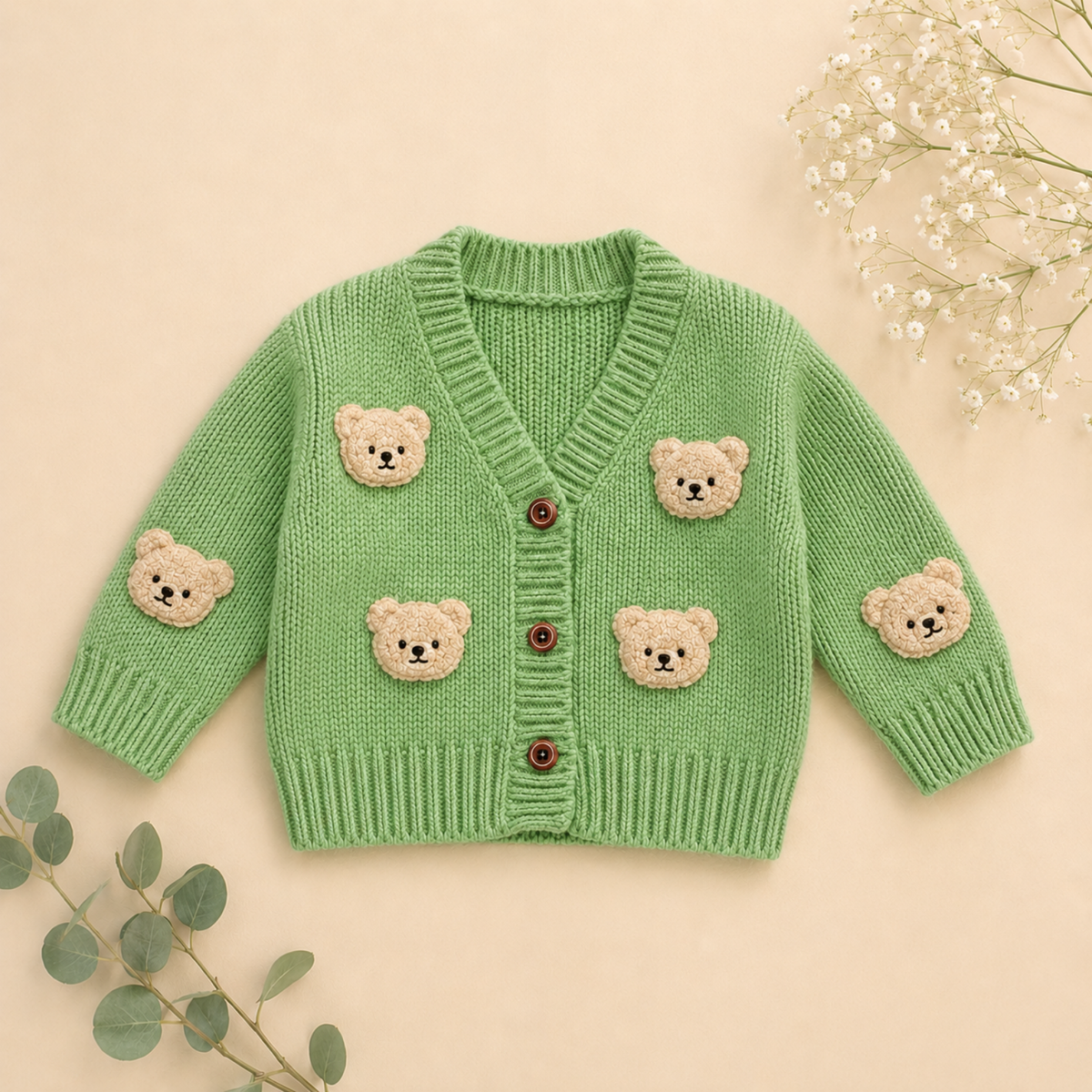 Little Teddy Knit Cardigan