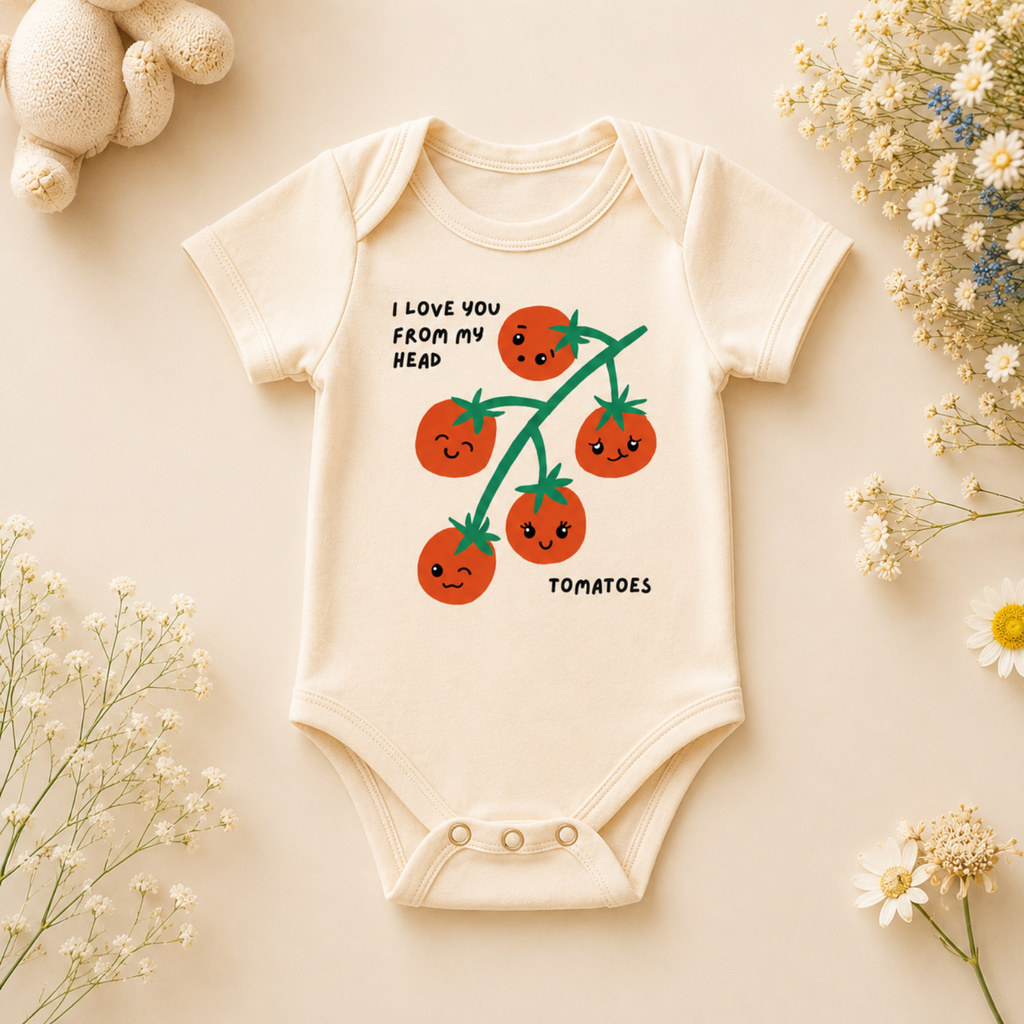 Happy Tomatoes Baby Bodysuit