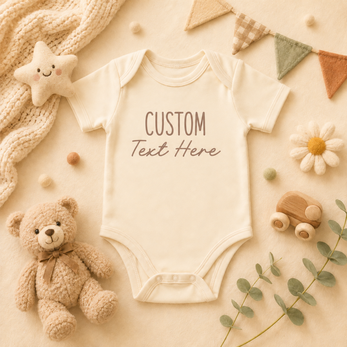 Personalized Little Message Bodysuit