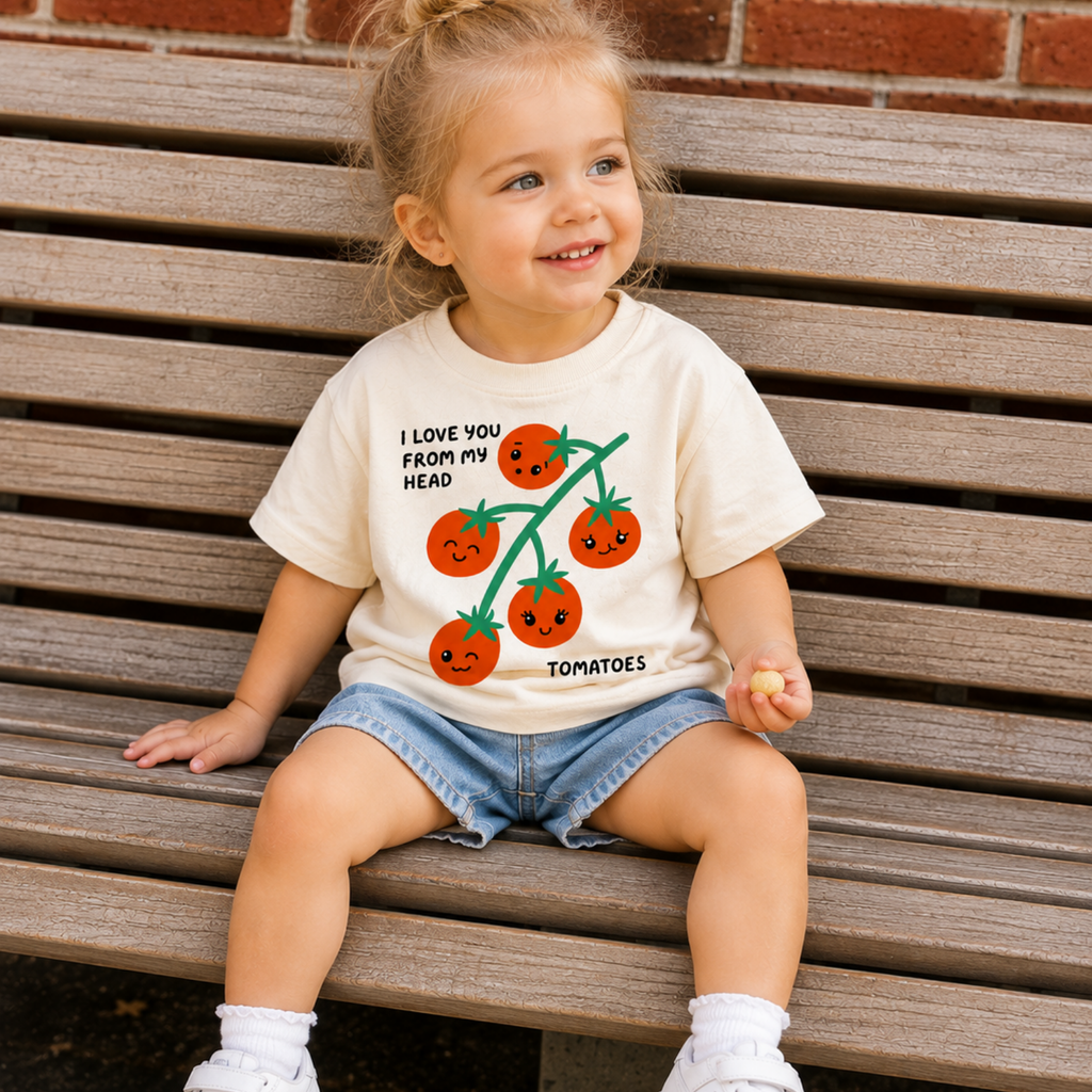 Happy Tomatoes Kids T-Shirt