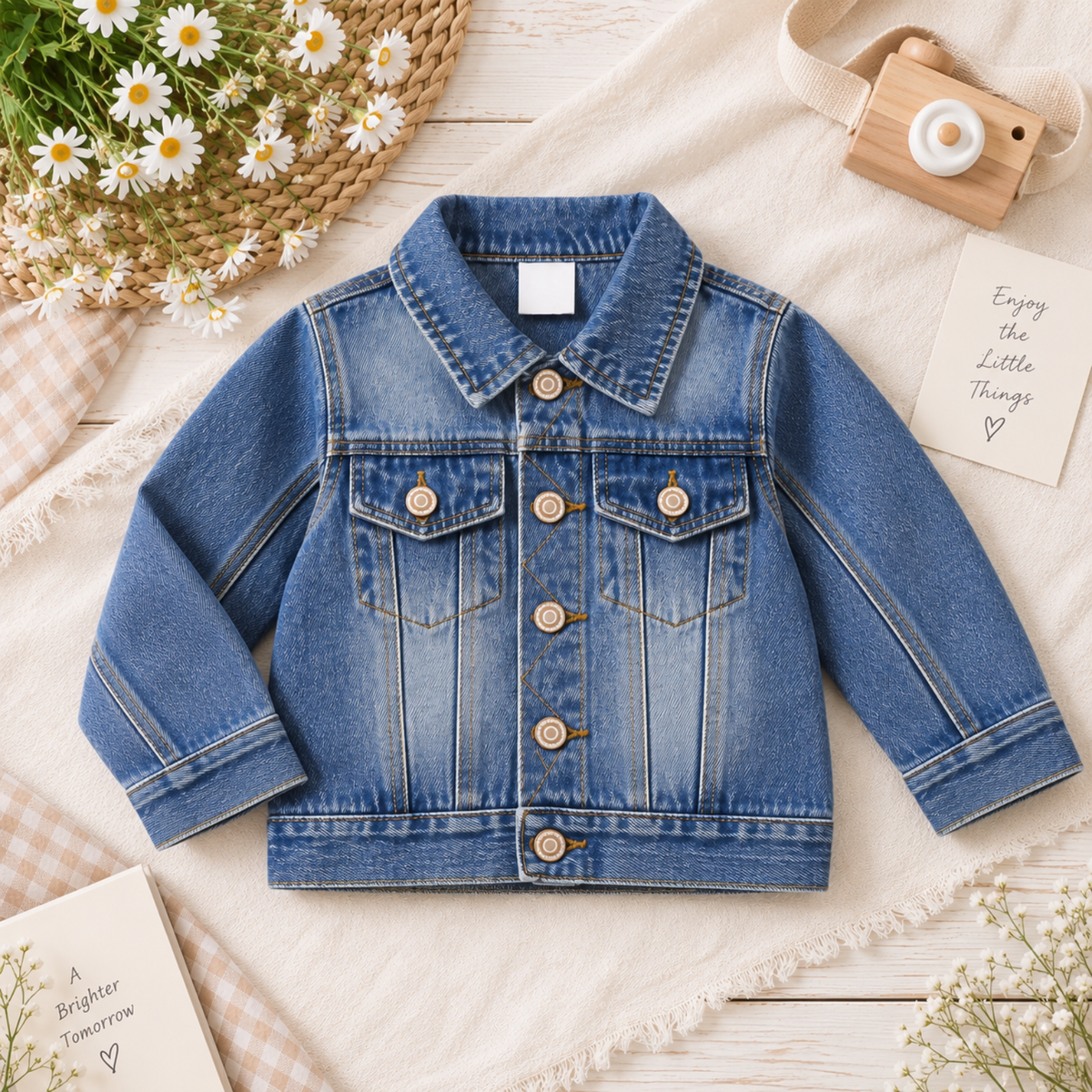 Bee & Bloom Personalized Denim Jacket