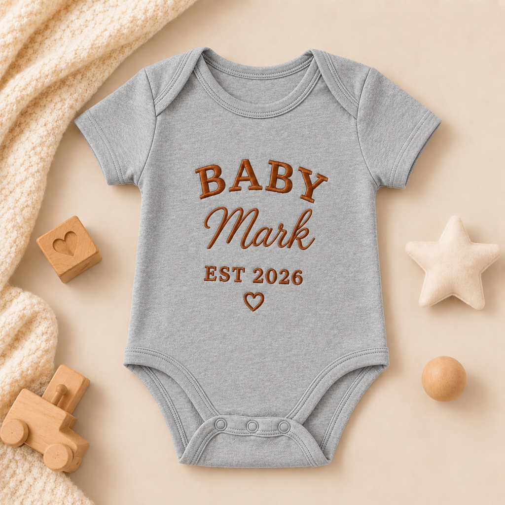 Personalized Little Arrival Bodysuit