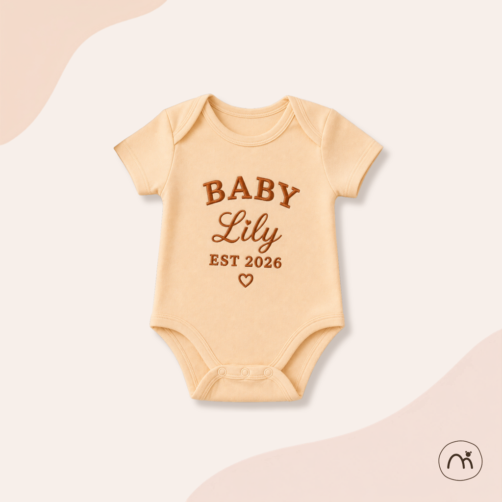 Personalized Little Arrival Bodysuit