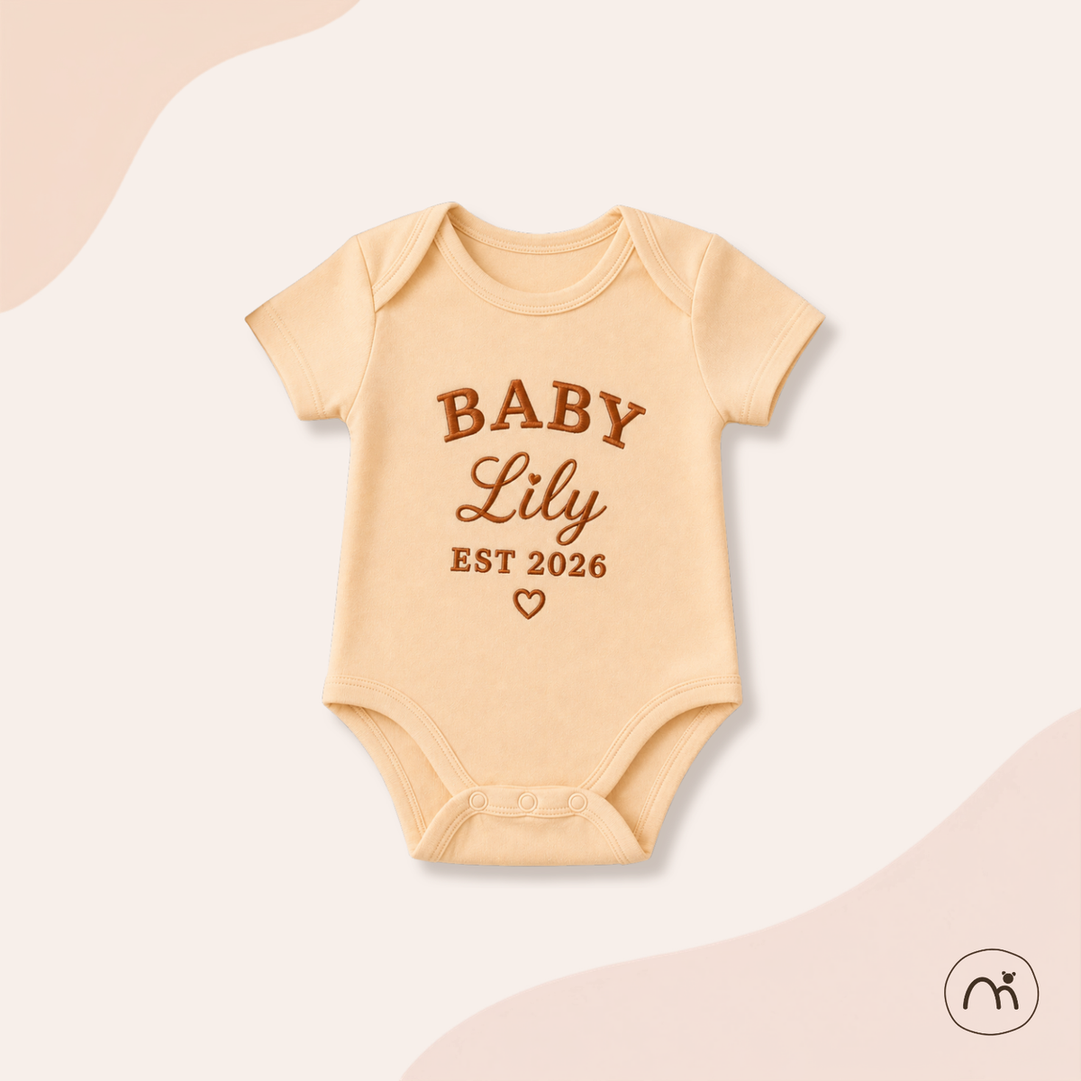 Personalized Little Arrival Bodysuit