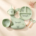 Personalized 6-Piece Baby Mealtime Set