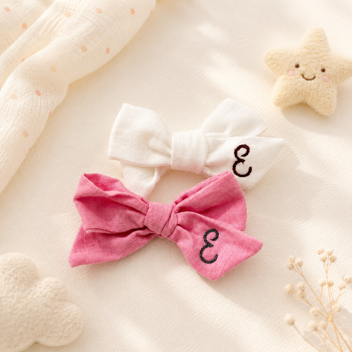 Personalized Classic Bow Headband
