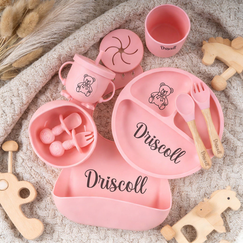 Personalized 10-Piece Baby Mealtime Set