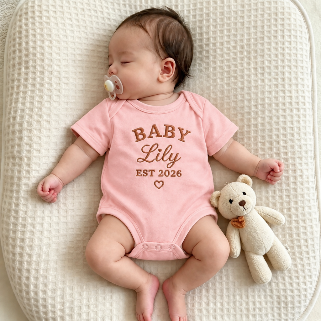 Personalized Little Arrival Bodysuit