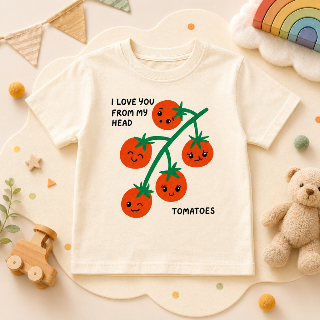 Happy Tomatoes Kids T-Shirt