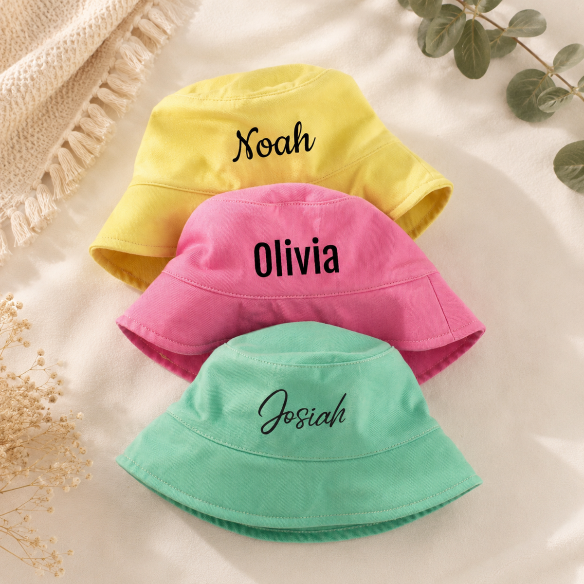 Little Explorer Personalized Bucket Hat
