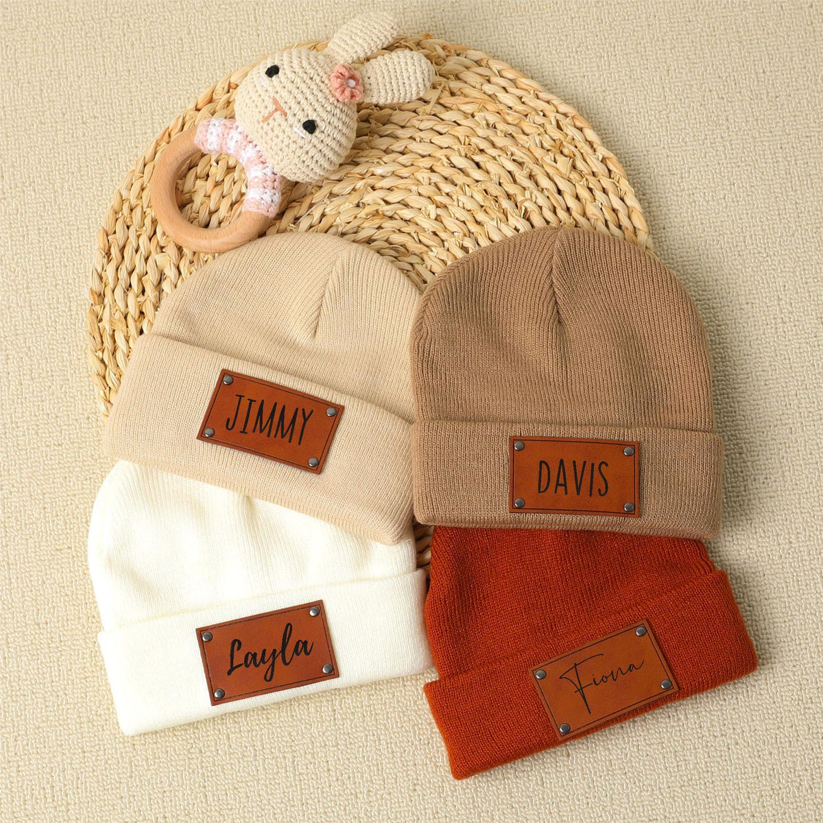 Customize Name Knit Beanie