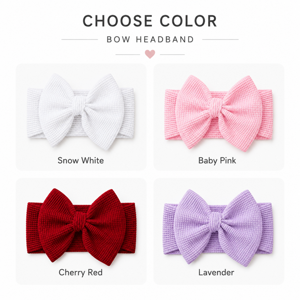 Personalized Big Bow Headband