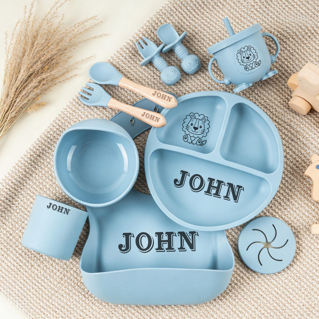 Personalized 10-Piece Baby Mealtime Set