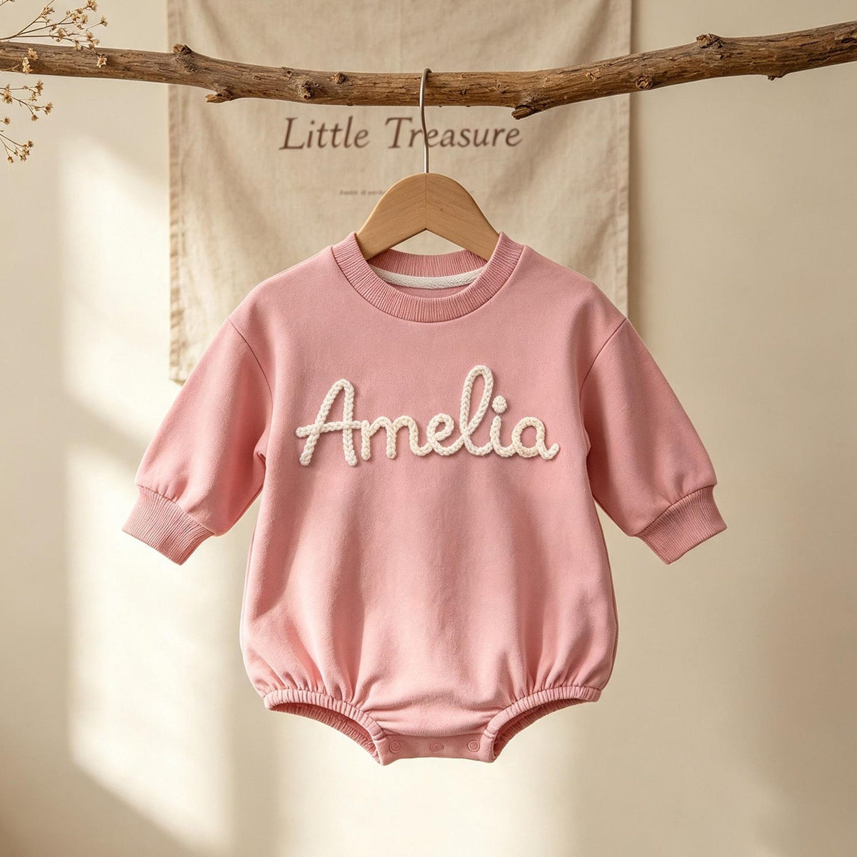 Personalized Name Bubble Romper