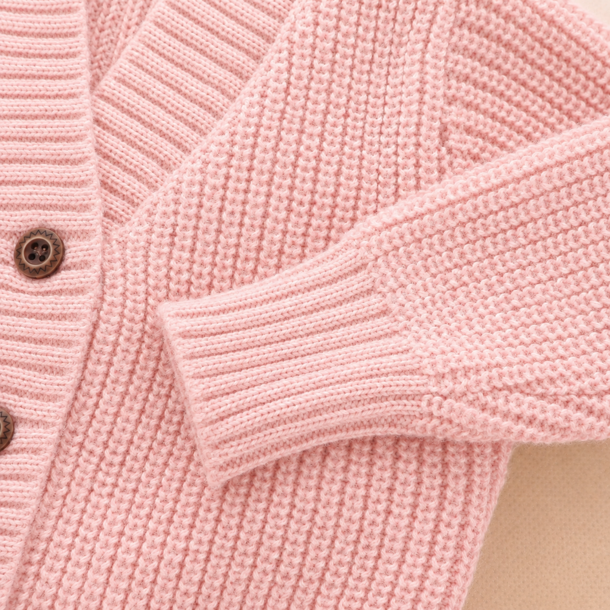 Cherry Knit Baby Cardigan