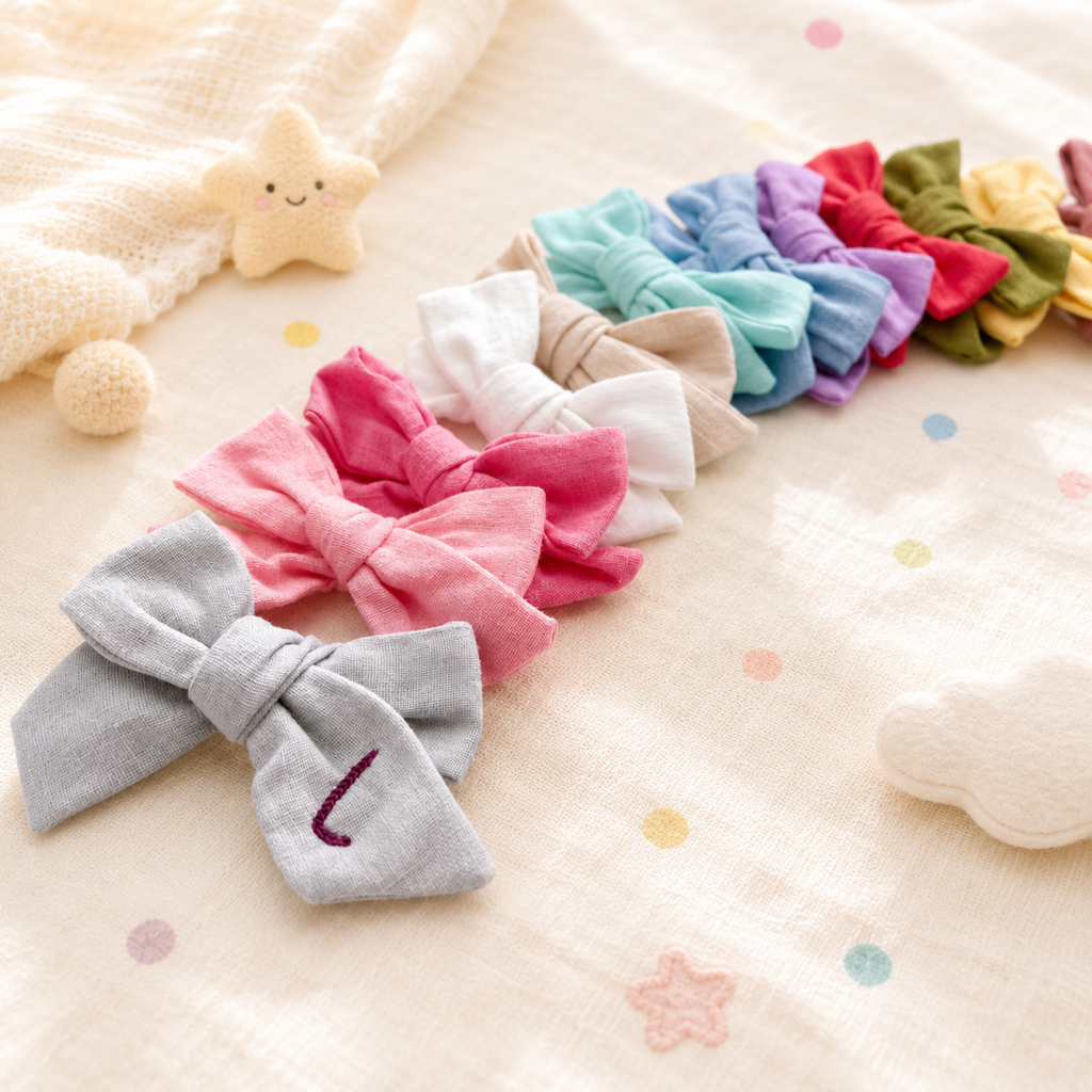 Personalized Classic Bow Headband