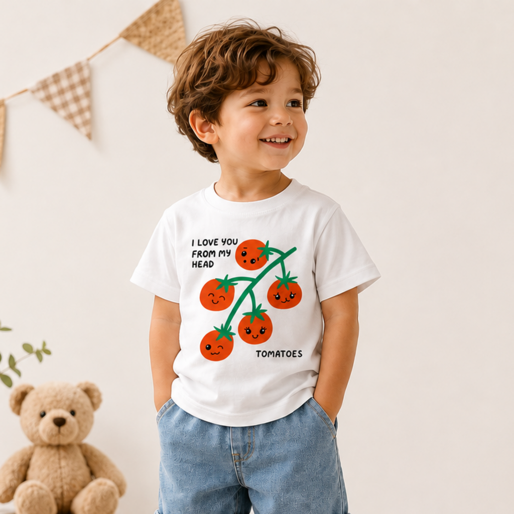 Happy Tomatoes Kids T-Shirt