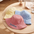 Gingham Personalized Bucket Hat