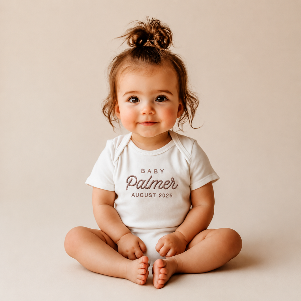 Personalized Little Message Bodysuit