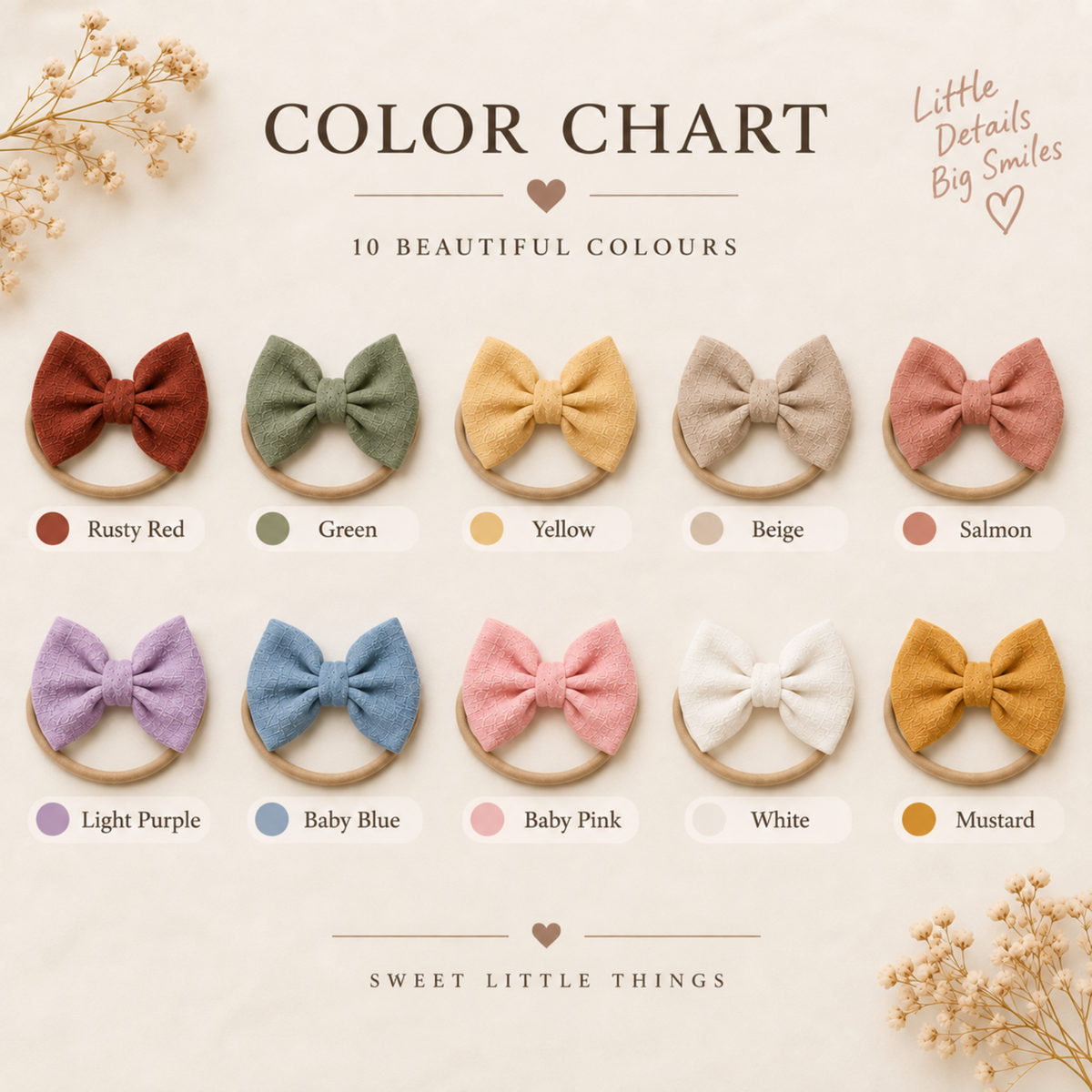 Personalized Knotted Bow Headband