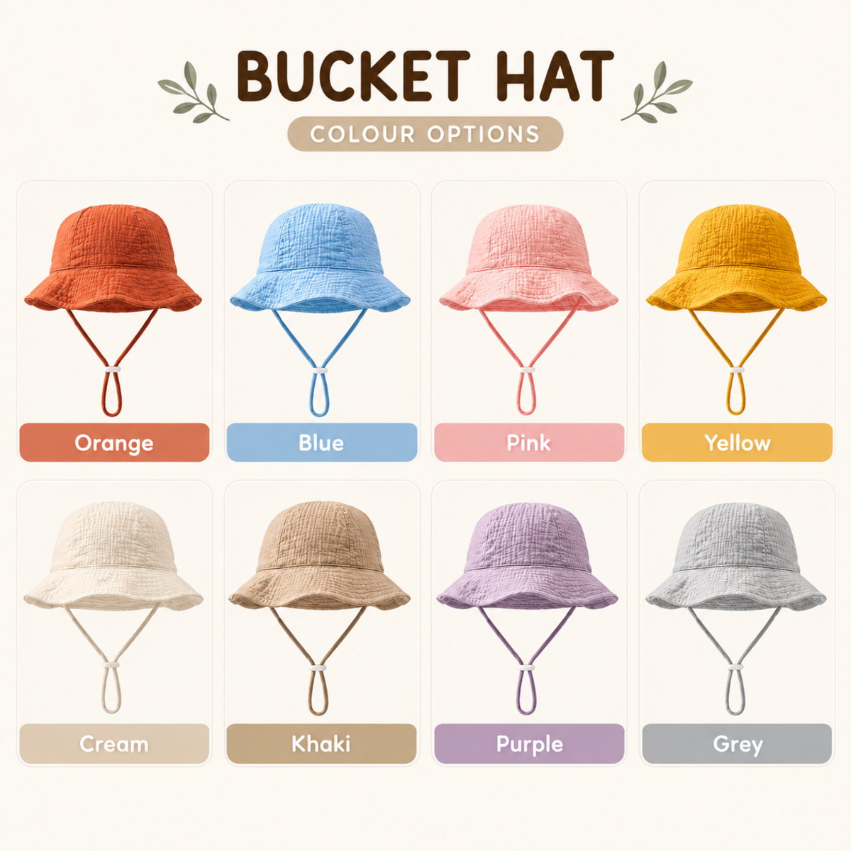 Little Breeze Personalized Bucket Hat