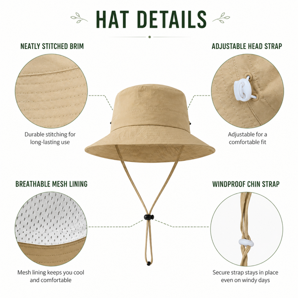 Little Adventure Personalized Sun Hat