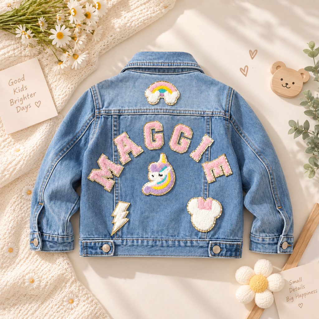 Unicorn Personalized Denim Jacket