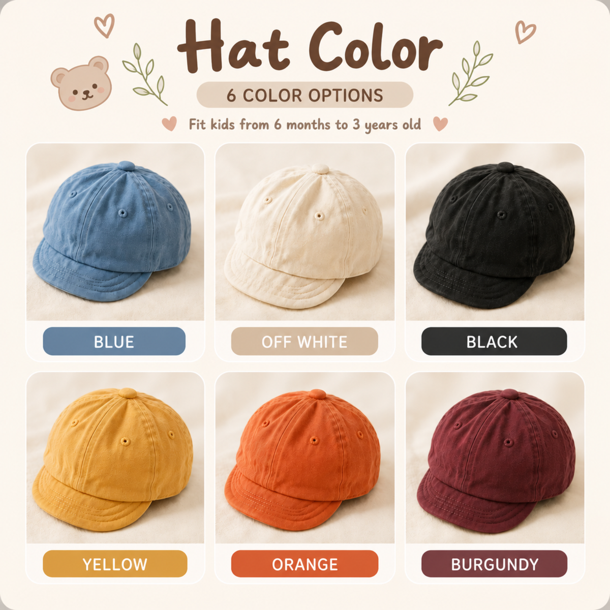 Customize Name Structured Cap