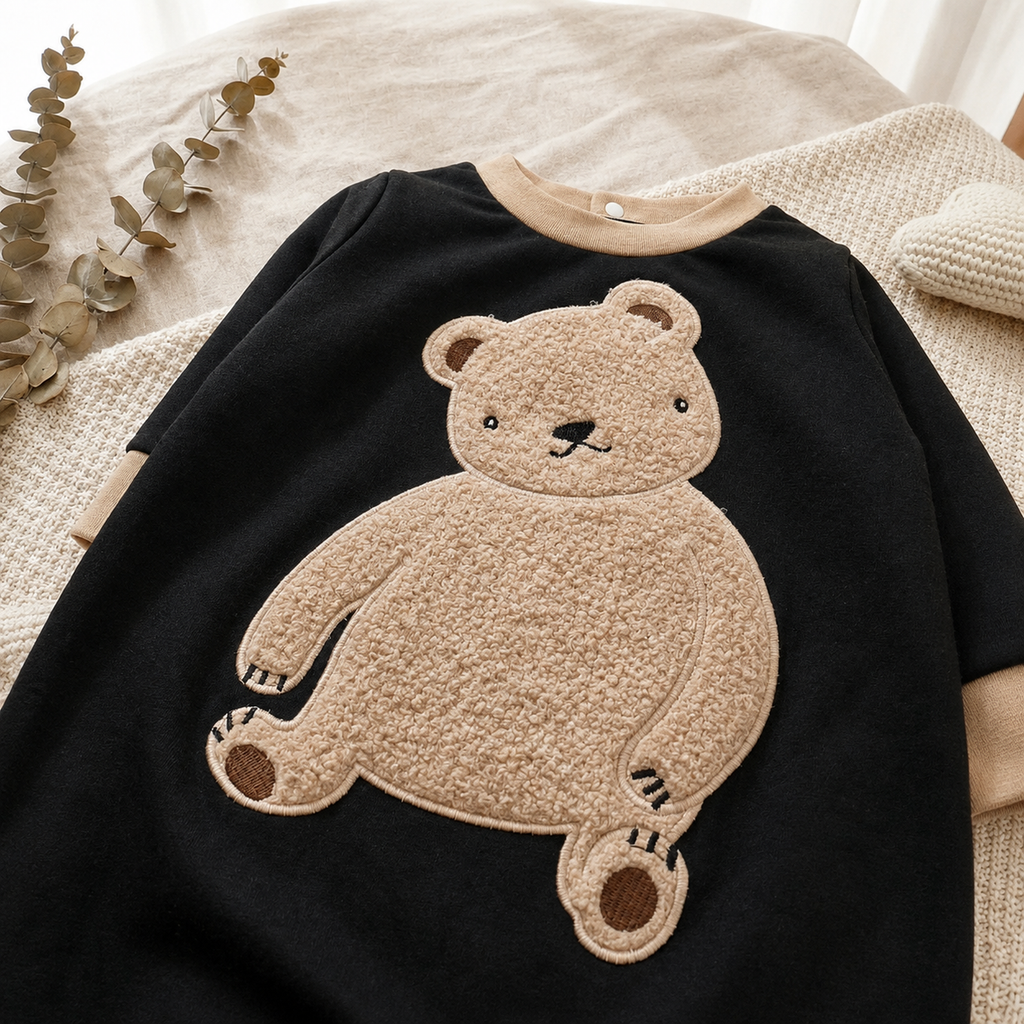 Teddy Bear Baby Romper