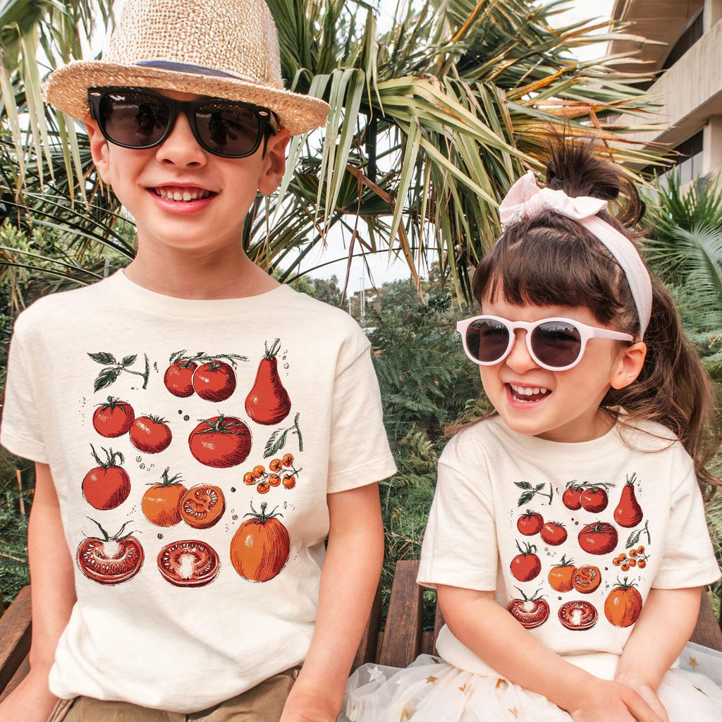 Vintage Tomato Garden Kids T-Shirt
