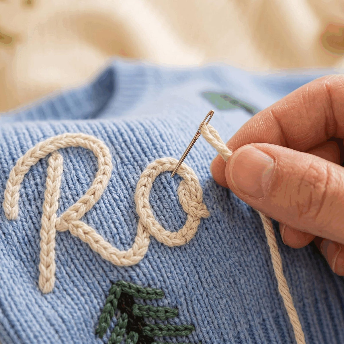 Personalized Little Pine Cardigan