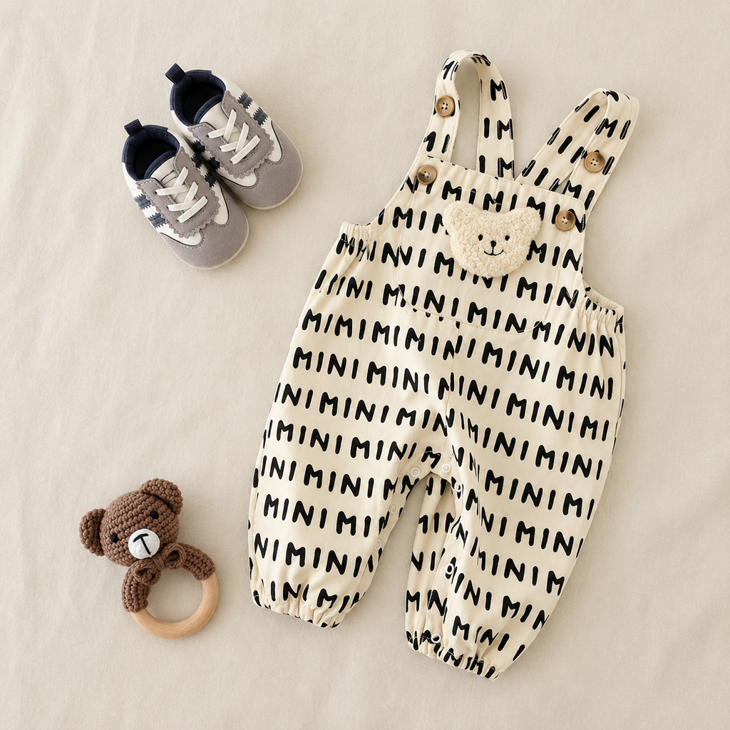 Mini Print Baby Romper