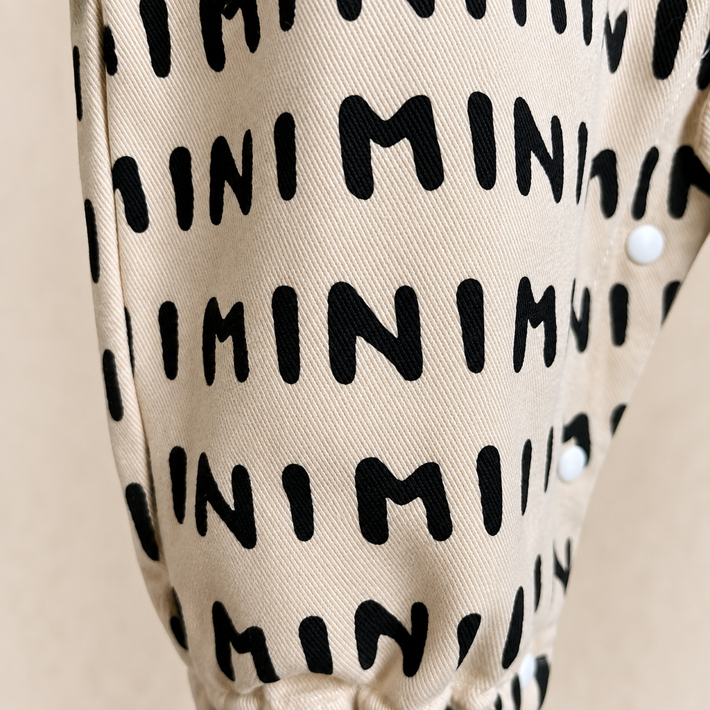 Mini Print Baby Romper